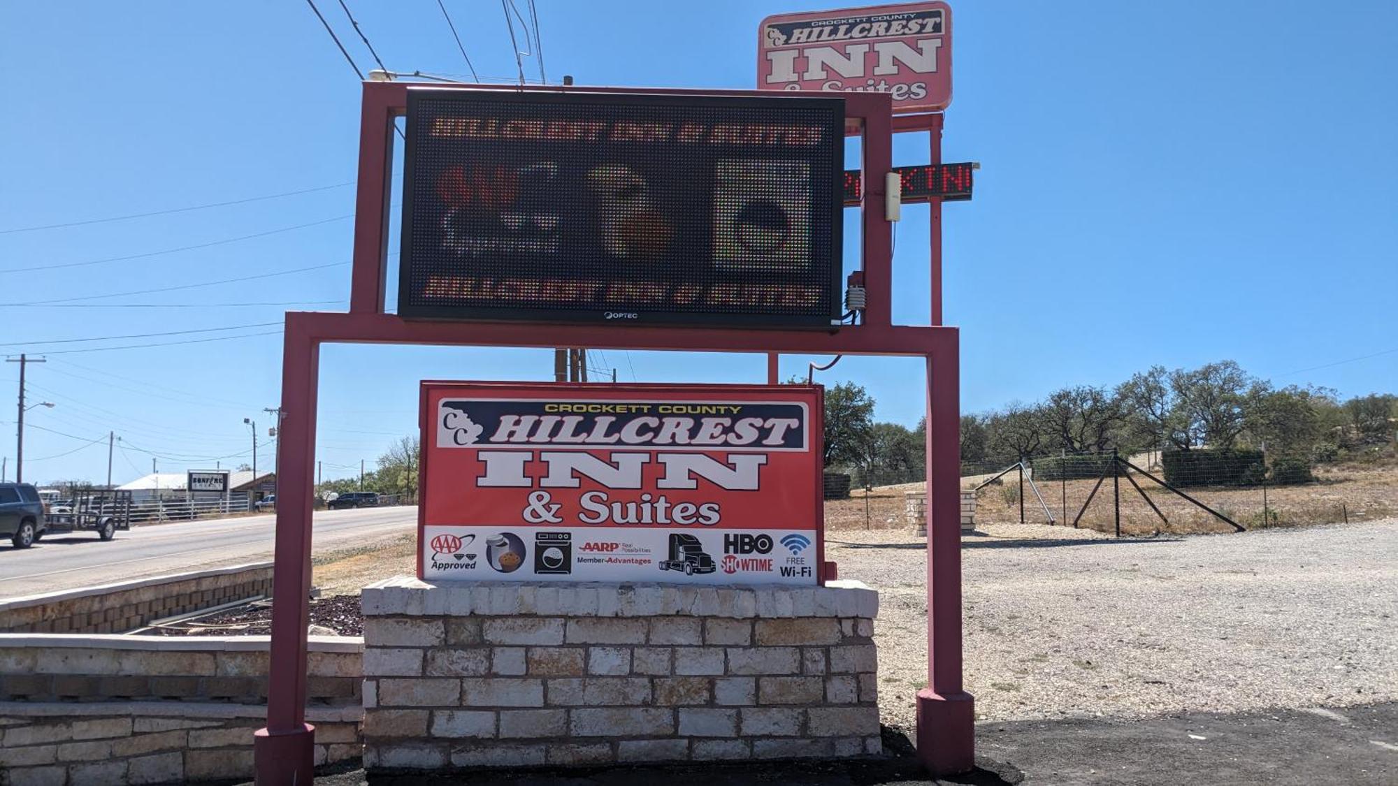Hillcrest Inn & Suites Ozona Kültér fotó